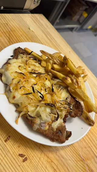 Milanesa A La Fugazzeta