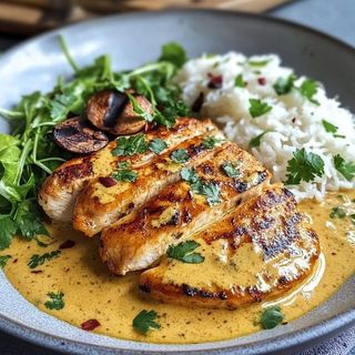 Escalope de poulet panée 