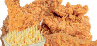 Fried chicken 4 pezzi