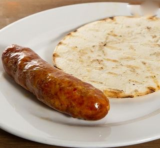 Arepa Con Chorizo