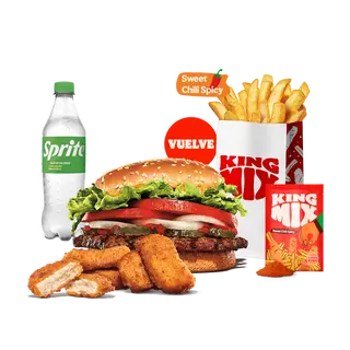 Menú Spicy Whopper® Grande King Mix