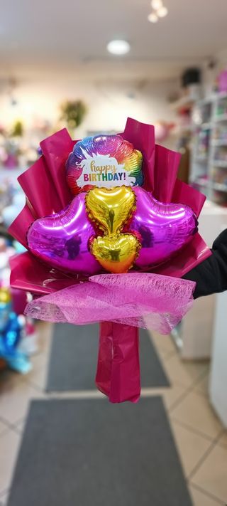 Buket od balona Happy Birthday