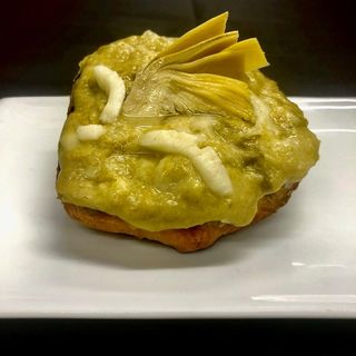 Alcachofa Y Crema De Quesos