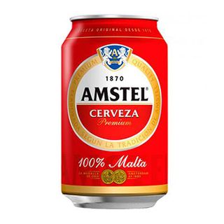 Cerveza Amstel Bote (330 Ml.)