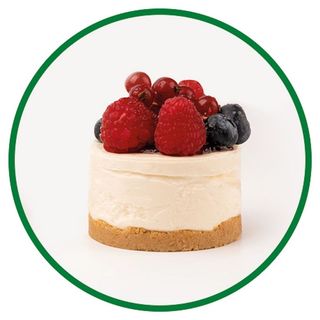 Cheesecake ai frutti di bosco senza glutine