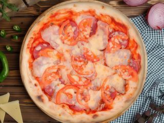 Піца М'ясна сімейна 30см (582g)