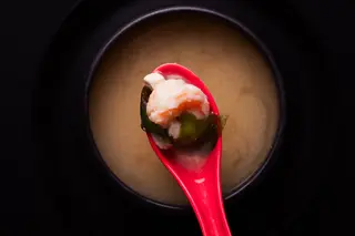Soupe Miso Crevette