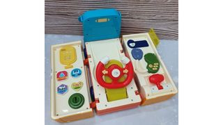 Многофункциональный развивающий автобус с музыкальным и световым эффек