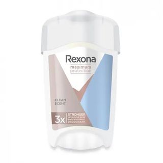 Desodorante Max Protecion Crema Clean Fresh Scent Rexona 45 Ml.