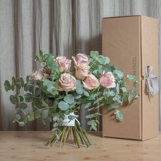 Ramo Rosas Rosa 10 Tallos