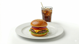 Menú 5 Hamburguesa Doble