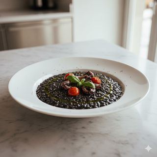 Risotto al nero di seppia