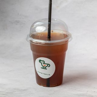 Homemade Peach Ice Tea