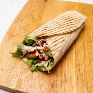 Tortilla s pohanom piletinom i sirom