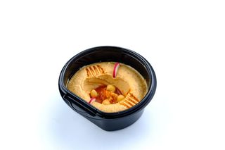 Hummus cu pasta iute