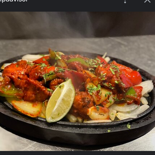 Chicken tikka shashlik