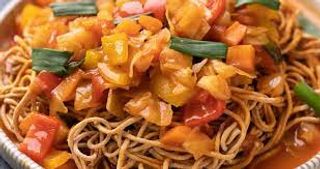 Sweet And Sour Veg With Crispy Noodle