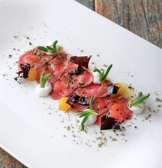 Carpaccio de Salmón 100 Gramos