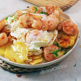 HUEVOS ROTOS DE LANGOSTINOS