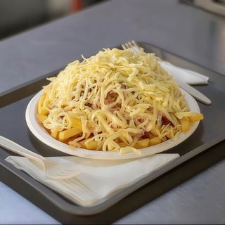 Papas Jamón Y Queso (Grandes)