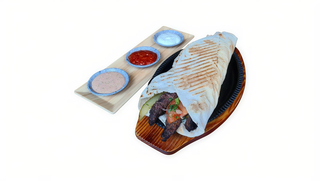 Tortilla kafta wrap