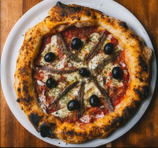 Pizza Napoletana (33 cm.)