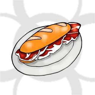 Tostada Con Jamón Ibérico (1 Ud.)