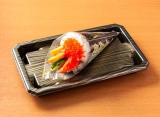 Temaki de Salmão e Fruta