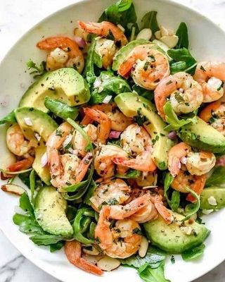 Salade Avocat Crevettes