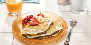 Crêpe Nutella + 3 Fruits