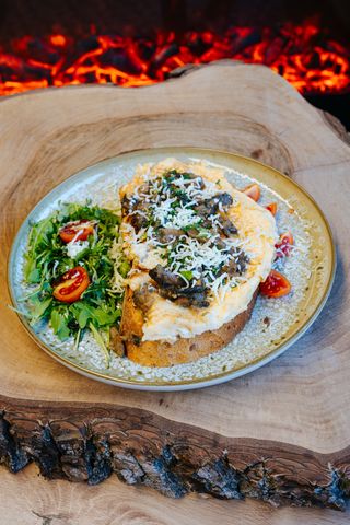 Papara cu ciuperci si panko