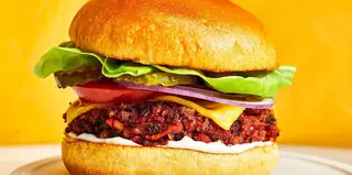 Vegeterian burger