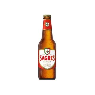 Cerveja Com Álcool Sagres Garrafa 33 cl