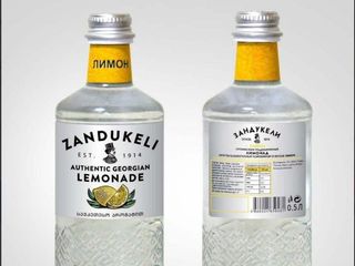 Лимонад Zandukeli Лимон (500ml)
