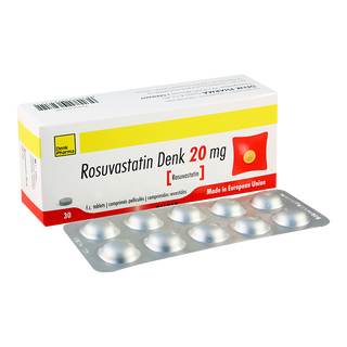 როზუვასტატინ დენკი 20 მგ # 30