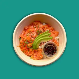 Donburi de Salmón (estilo poke)