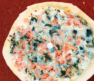 Pizza Bianca Al Cotto (33 Cm.)