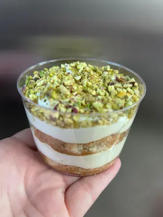 Tiramisú Pistacho