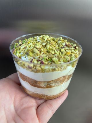 Tiramisú Pistacho