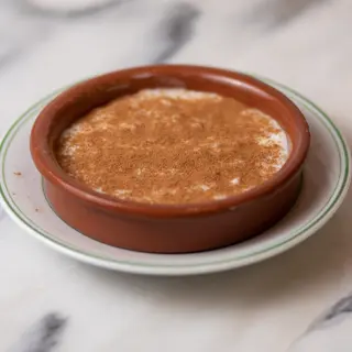 Arroz doce com canela