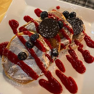 Pankejki z kremem oreo,