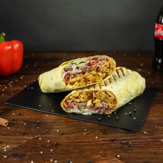 Арабская шаурма с курицей