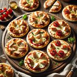 12 Mini Pizza