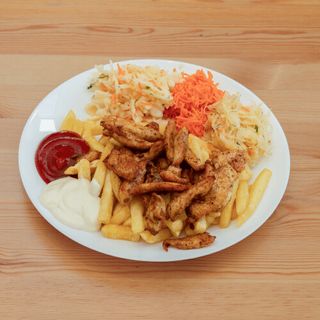 Shoarma z dodatkiem i surówką do wyboru