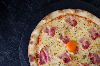 Pizza Bacon e Ovo