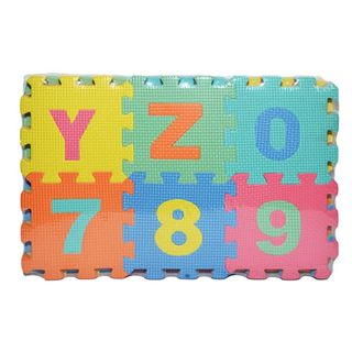 Covor puzzle termic cu numere si litere