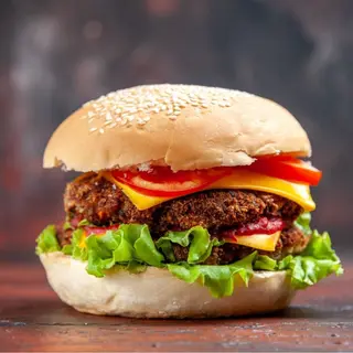 Menu Falafel Burger