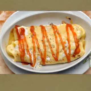 Zapečena palačinka sa  pršutom 500gr