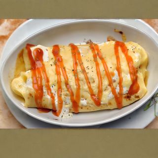 Zapečena palačinka sa  pršutom 500gr