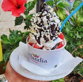 Coppetta grande con yogurt bianco